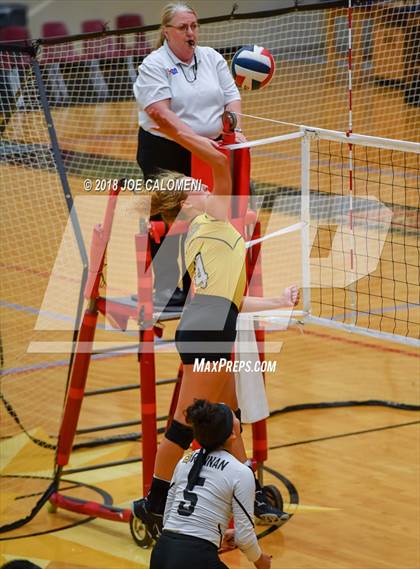 Thumbnail 3 in Brennan vs Seguin (NEISD Volleyball Tournament) photogallery.