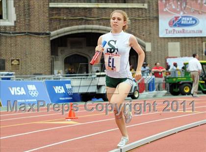 Thumbnail 3 in 117th Penn Relays (4x400m Girls Races 141 & 142) photogallery.