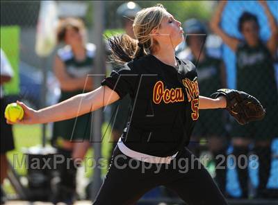 Thumbnail 3 in Ocean View vs. Pomona Catholic (CIF SS Playoffs) photogallery.