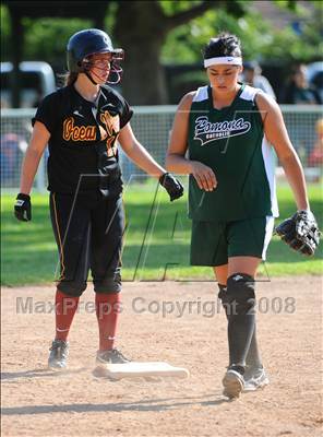 Thumbnail 2 in Ocean View vs. Pomona Catholic (CIF SS Playoffs) photogallery.