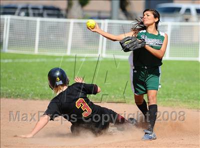 Thumbnail 1 in Ocean View vs. Pomona Catholic (CIF SS Playoffs) photogallery.