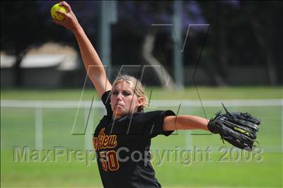 Thumbnail 3 in Ocean View vs. Pomona Catholic (CIF SS Playoffs) photogallery.