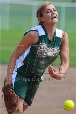 Thumbnail 2 in Ocean View vs. Pomona Catholic (CIF SS Playoffs) photogallery.