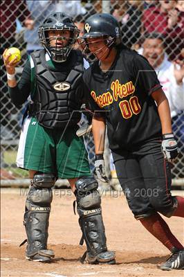 Thumbnail 1 in Ocean View vs. Pomona Catholic (CIF SS Playoffs) photogallery.