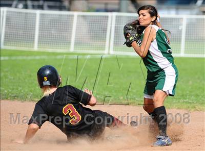 Thumbnail 3 in Ocean View vs. Pomona Catholic (CIF SS Playoffs) photogallery.