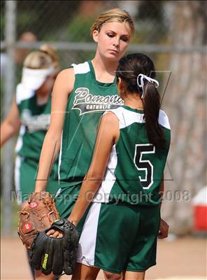 Thumbnail 2 in Ocean View vs. Pomona Catholic (CIF SS Playoffs) photogallery.