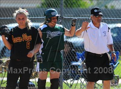 Thumbnail 1 in Ocean View vs. Pomona Catholic (CIF SS Playoffs) photogallery.