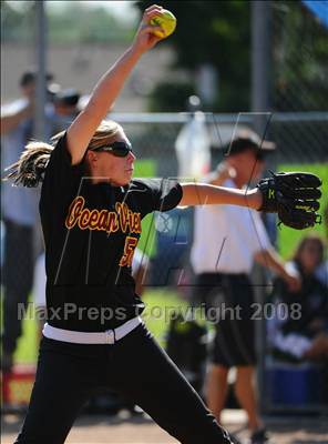 Thumbnail 1 in Ocean View vs. Pomona Catholic (CIF SS Playoffs) photogallery.