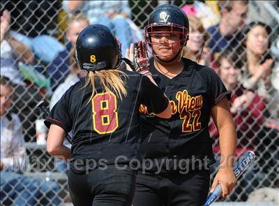 Thumbnail 3 in Ocean View vs. Pomona Catholic (CIF SS Playoffs) photogallery.
