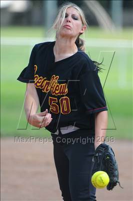 Thumbnail 3 in Ocean View vs. Pomona Catholic (CIF SS Playoffs) photogallery.