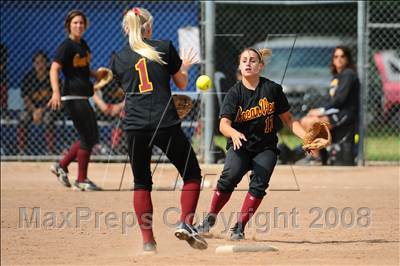 Thumbnail 3 in Ocean View vs. Pomona Catholic (CIF SS Playoffs) photogallery.