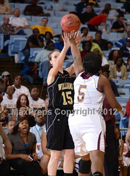 Thumbnail 1 in Harding University vs. Williams (NCHSAA 3A Final) photogallery.