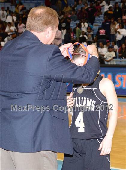 Thumbnail 2 in Harding University vs. Williams (NCHSAA 3A Final) photogallery.
