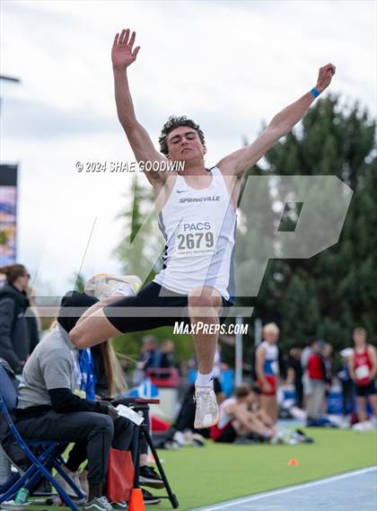 Thumbnail 2 in BYU Invitational (Long Jump) photogallery.