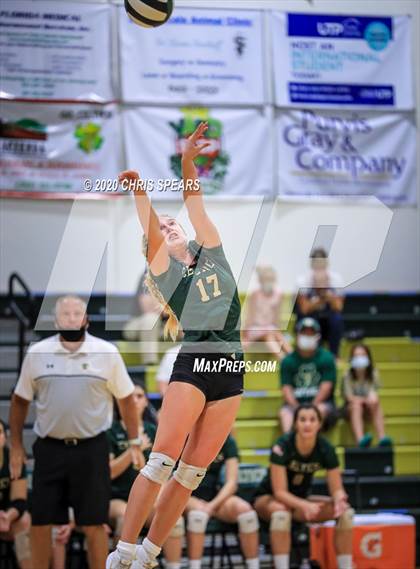 Thumbnail 2 in Trinity Catholic vs. Pensacola Catholic photogallery.