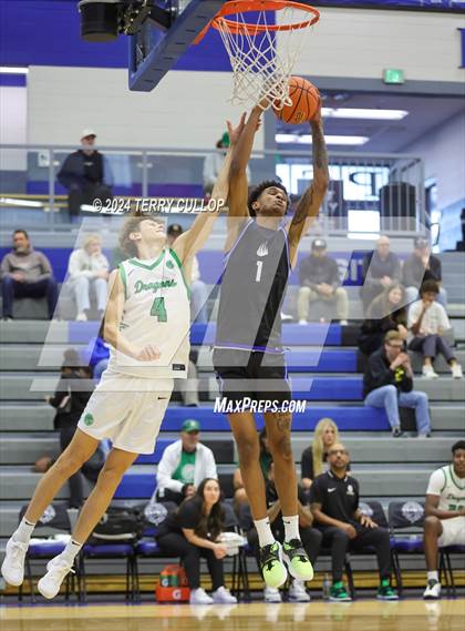 Thumbnail 1 in IMG Academy vs. AZ Compass Pass (5 for the Fight National Hoopfest) photogallery.