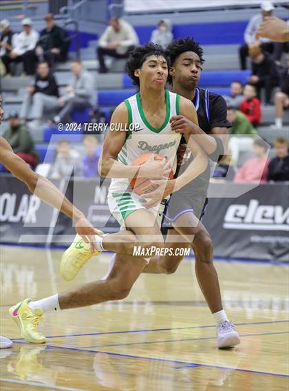 Thumbnail 1 in IMG Academy vs. AZ Compass Pass (5 for the Fight National Hoopfest) photogallery.