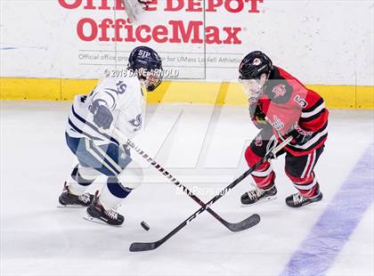 Thumbnail 3 in St. John's Prep vs. Pope Francis (MIAA Division 1A) photogallery.