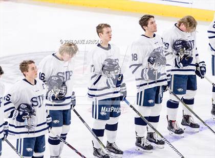 Thumbnail 1 in St. John's Prep vs. Pope Francis (MIAA Division 1A) photogallery.