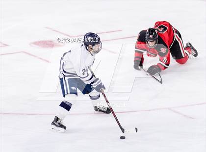Thumbnail 3 in St. John's Prep vs. Pope Francis (MIAA Division 1A) photogallery.