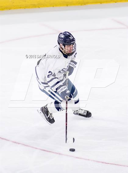 Thumbnail 3 in St. John's Prep vs. Pope Francis (MIAA Division 1A) photogallery.