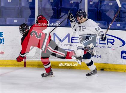 Thumbnail 1 in St. John's Prep vs. Pope Francis (MIAA Division 1A) photogallery.
