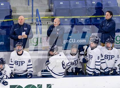 Thumbnail 3 in St. John's Prep vs. Pope Francis (MIAA Division 1A) photogallery.