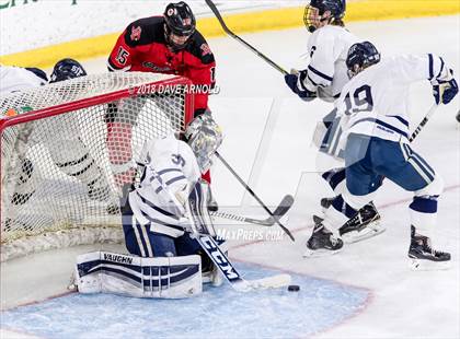 Thumbnail 3 in St. John's Prep vs. Pope Francis (MIAA Division 1A) photogallery.