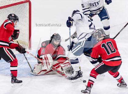 Thumbnail 1 in St. John's Prep vs. Pope Francis (MIAA Division 1A) photogallery.