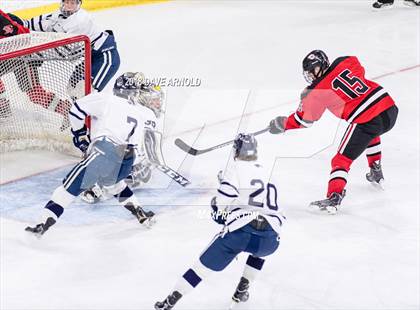 Thumbnail 3 in St. John's Prep vs. Pope Francis (MIAA Division 1A) photogallery.