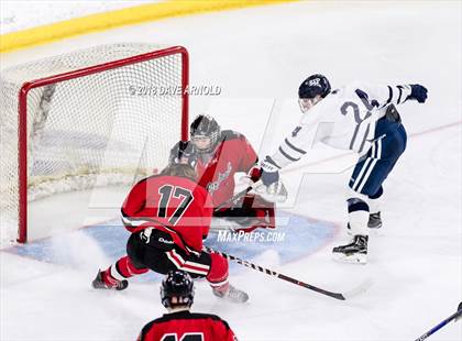 Thumbnail 2 in St. John's Prep vs. Pope Francis (MIAA Division 1A) photogallery.