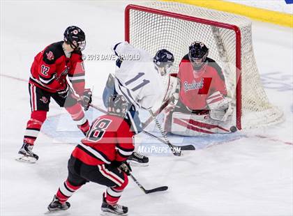 Thumbnail 1 in St. John's Prep vs. Pope Francis (MIAA Division 1A) photogallery.