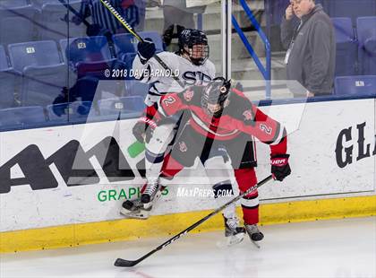 Thumbnail 3 in St. John's Prep vs. Pope Francis (MIAA Division 1A) photogallery.