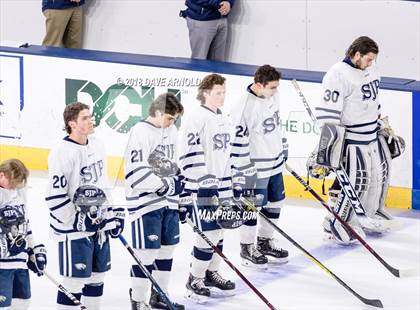 Thumbnail 1 in St. John's Prep vs. Pope Francis (MIAA Division 1A) photogallery.