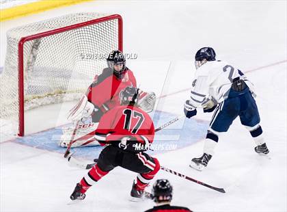 Thumbnail 3 in St. John's Prep vs. Pope Francis (MIAA Division 1A) photogallery.