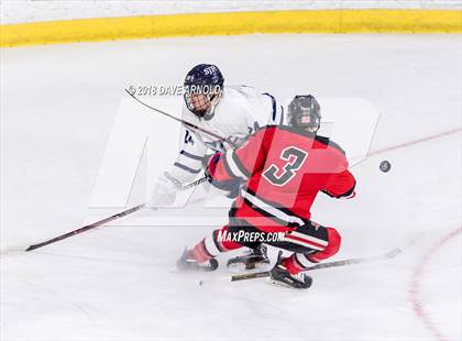Thumbnail 3 in St. John's Prep vs. Pope Francis (MIAA Division 1A) photogallery.