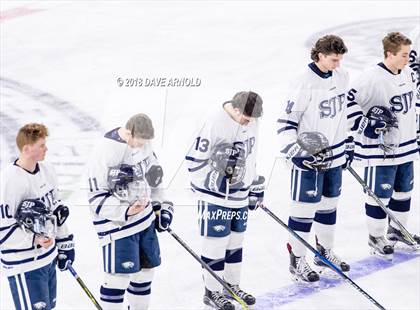 Thumbnail 1 in St. John's Prep vs. Pope Francis (MIAA Division 1A) photogallery.