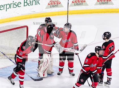 Thumbnail 2 in St. John's Prep vs. Pope Francis (MIAA Division 1A) photogallery.