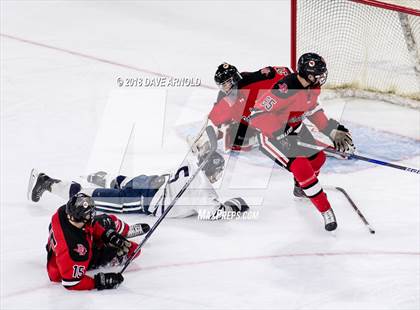 Thumbnail 2 in St. John's Prep vs. Pope Francis (MIAA Division 1A) photogallery.
