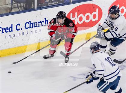 Thumbnail 2 in St. John's Prep vs. Pope Francis (MIAA Division 1A) photogallery.