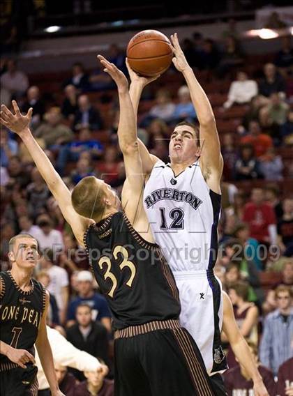 Thumbnail 1 in Lone Peak vs Riverton (Utah 5A Quarterfinal) photogallery.