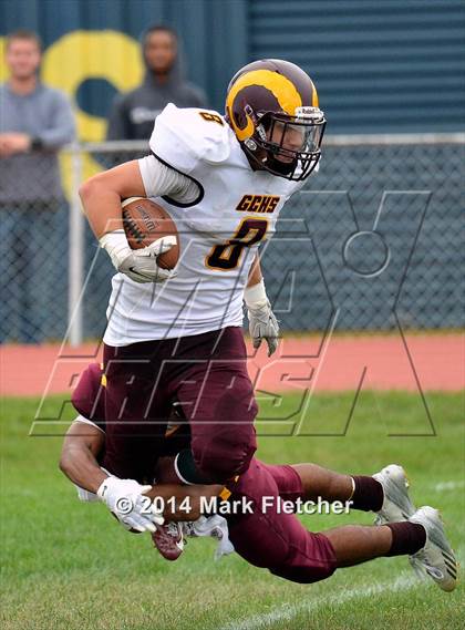 Thumbnail 3 in Glassboro @ Gloucester Catholic photogallery.