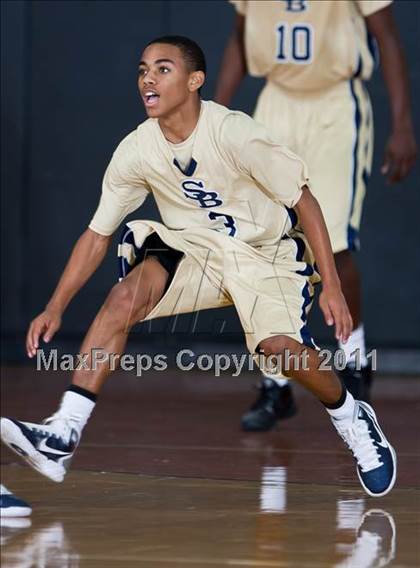 Thumbnail 1 in College Park vs. Second Baptist (McDonald's Texas Invitational) photogallery.