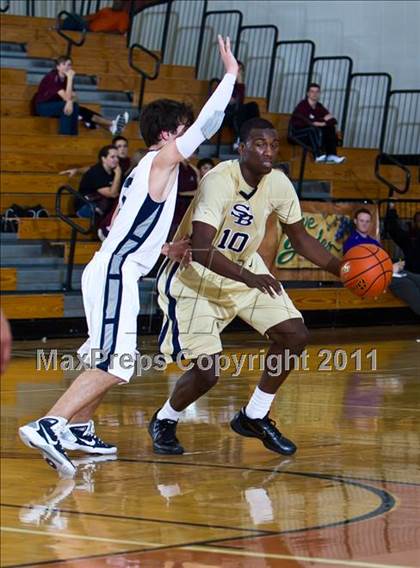 Thumbnail 1 in College Park vs. Second Baptist (McDonald's Texas Invitational) photogallery.