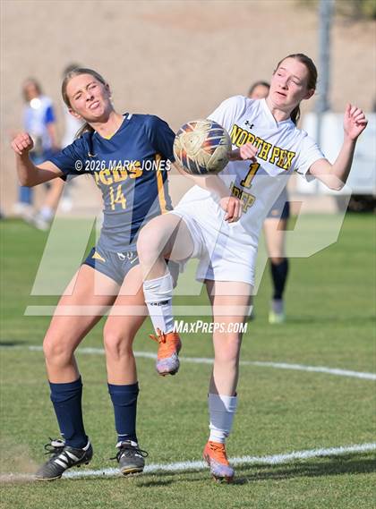 Thumbnail 2 in North Phoenix Preparatory Academy @ Phoenix Country Day (AIA 2A Round 1 Playoff) photogallery.