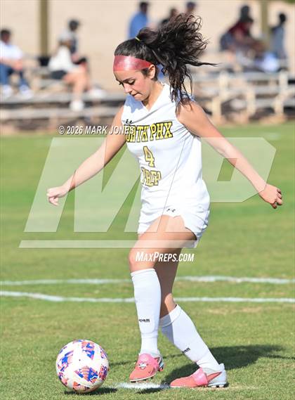 Thumbnail 2 in North Phoenix Preparatory Academy @ Phoenix Country Day (AIA 2A Round 1 Playoff) photogallery.