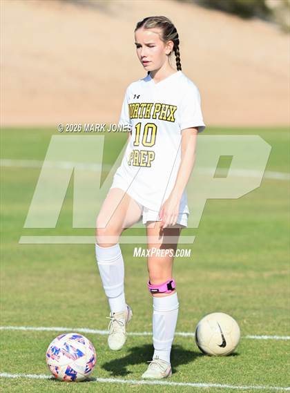 Thumbnail 3 in North Phoenix Preparatory Academy @ Phoenix Country Day (AIA 2A Round 1 Playoff) photogallery.
