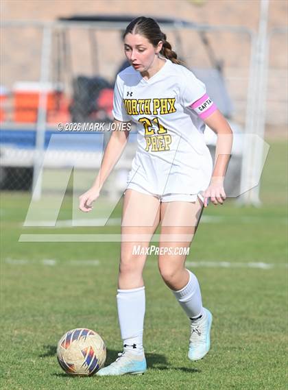 Thumbnail 1 in North Phoenix Preparatory Academy @ Phoenix Country Day (AIA 2A Round 1 Playoff) photogallery.