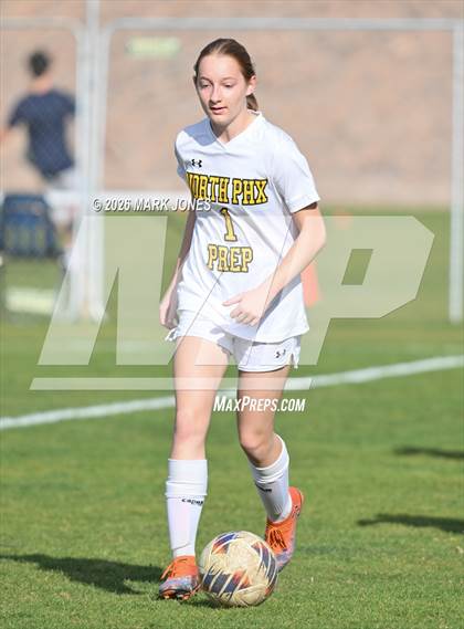 Thumbnail 2 in North Phoenix Preparatory Academy @ Phoenix Country Day (AIA 2A Round 1 Playoff) photogallery.