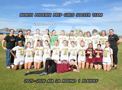 Thumbnail 2 in North Phoenix Preparatory Academy @ Phoenix Country Day (AIA 2A Round 1 Playoff) photogallery.